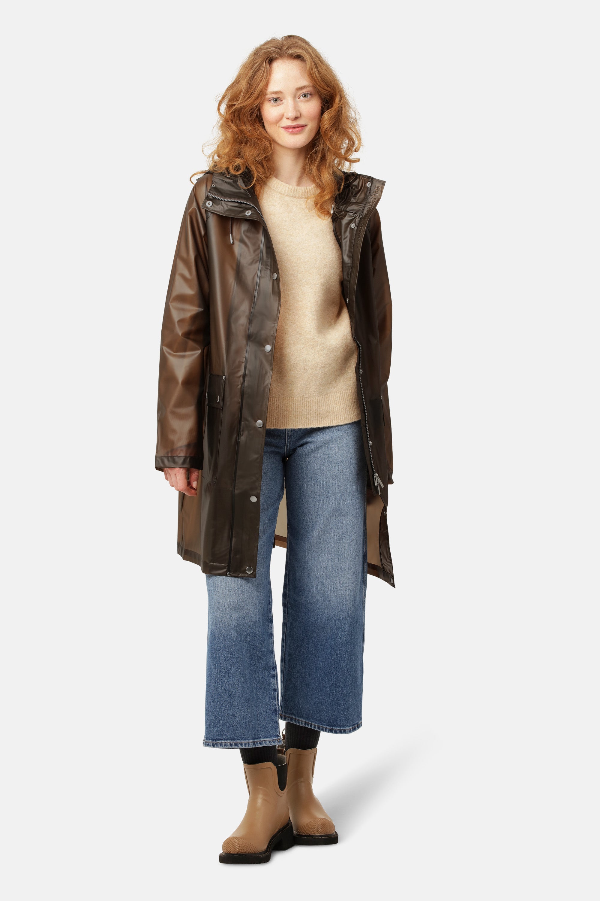 Ilse Jacobsen Hornbæk Rain Regenmantel Raincoat 224 Otter